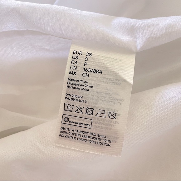 Simone Rocha x H&M Eyelet Embroidery Dress, S - Picture 6 of 8